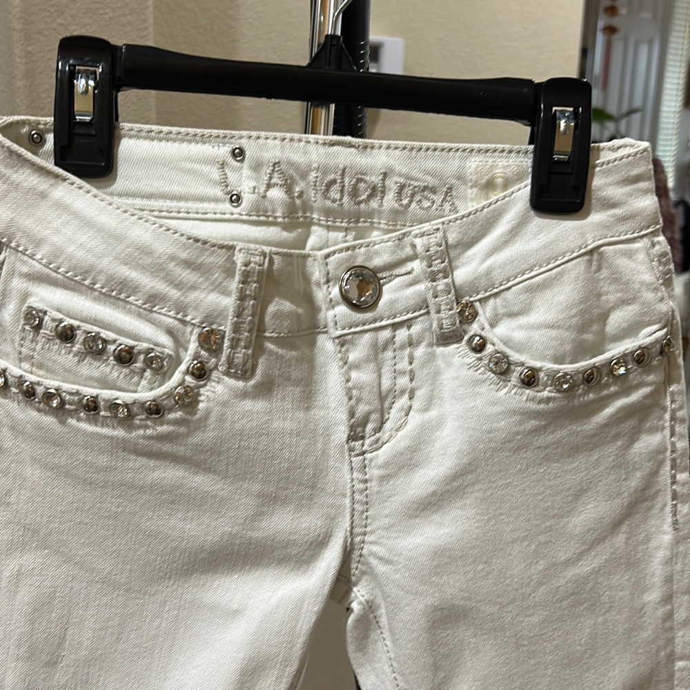 White jeans